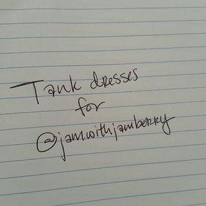 7 dresses as described elsewhere.