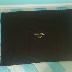 Large Kate spade dust bag.