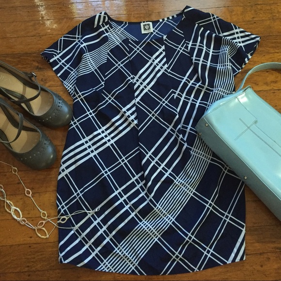 🚫SOLD! NWOT Anne Klein cap sleeve blouse  size