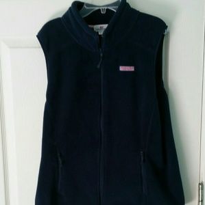 Vineyard vines fleece vest