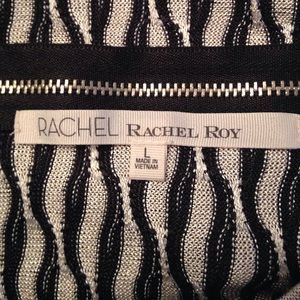 Rachel Roy black & white tank