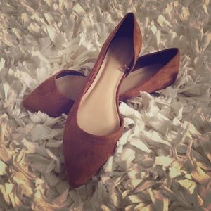 suede flats