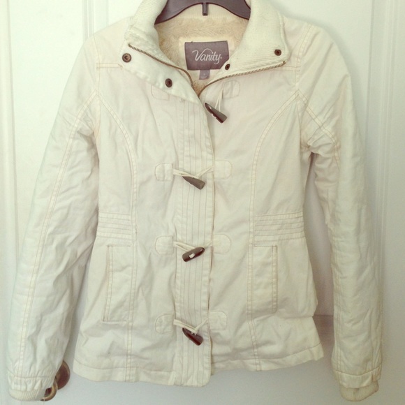White jacket/coat from Vanity
