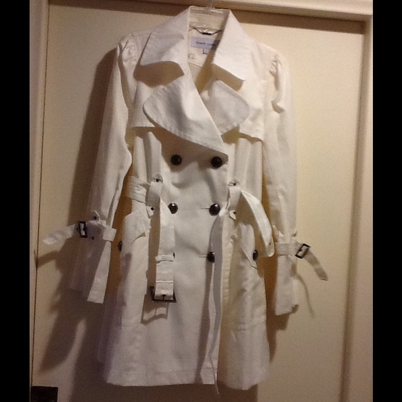 Double- Breasted Belted Trench Coat