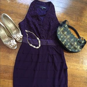 SOLD! NWOT Jones wear dress size 8 purple