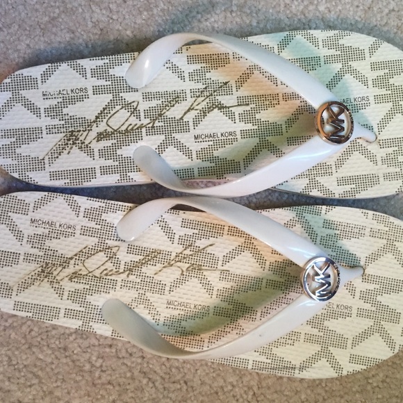 Michael Kors flip flops- Size 11
