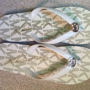 Michael Kors flip flops- Size 11