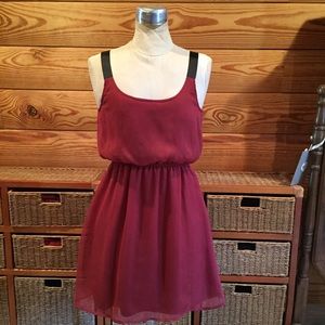 Maroon dress