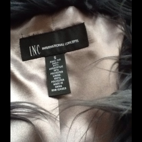 International Concepts, Faux Fur Jacket. - Picture 3 of 3