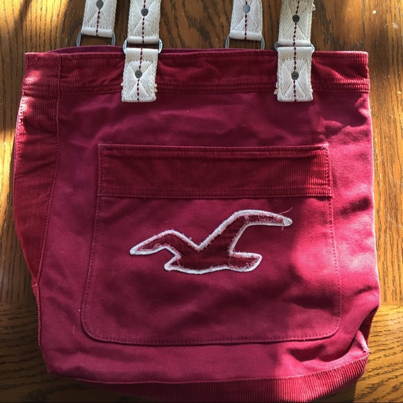 Hollister Co. fabric tote bag