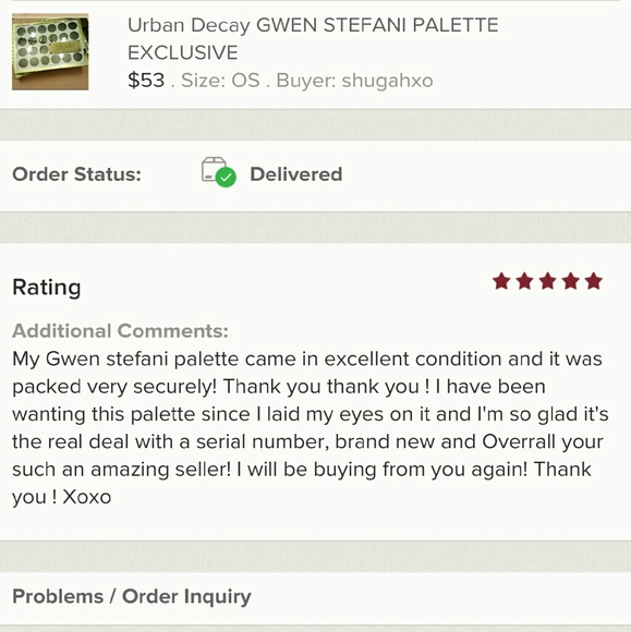 A happy buyer