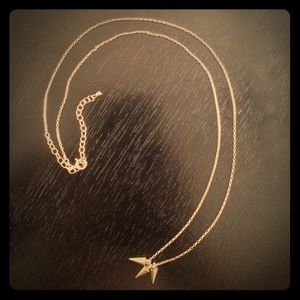 Dogeared Gold Dipped Dare to Be necklace