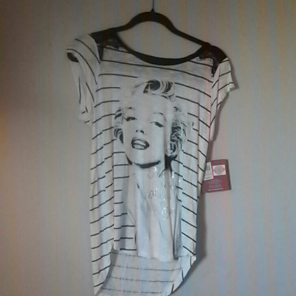 Marilyn Monroe hi-lo t-shirt