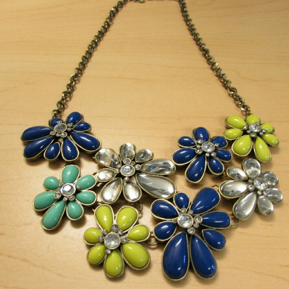 J. Crew Jewelry - Flower Statement Necklace $$MOVING SALE$$
