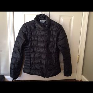 Athleta downalicious jacket black