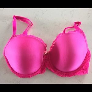 Victoria's Secret 34DD DREAM ANGELS LINED DEMI BRA