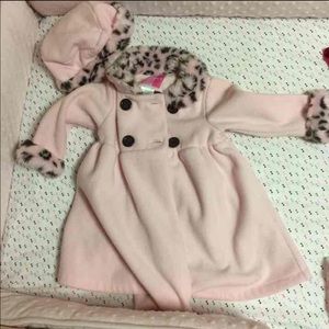 2t coat with hat plus stockings