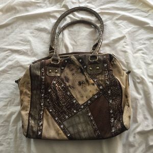 Brown MultiColor Hand Bag from Buckle