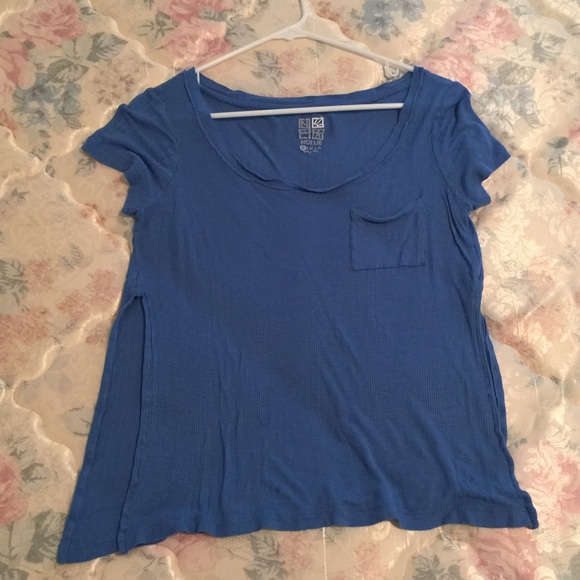 Blue Nollie (side slit) t-shirt