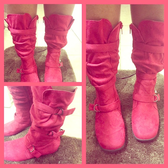 Red boots