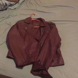 Leather jacket