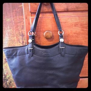 Black coach purse
