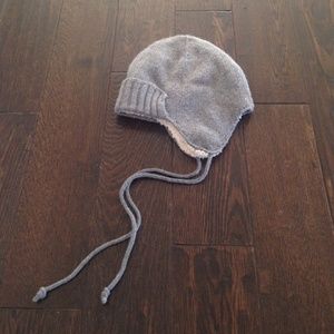 J Crew Factory Trapper Hat Gray