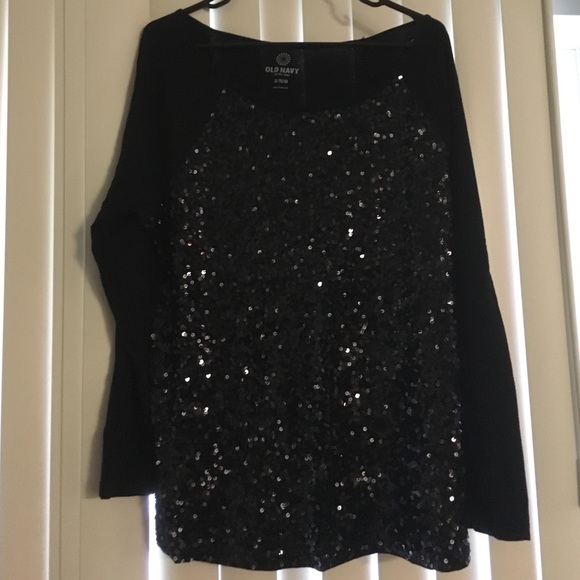 Black sequin shirt!