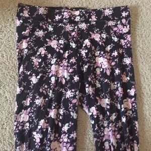 Floral leggings