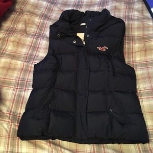 Navy blue Hollister vest