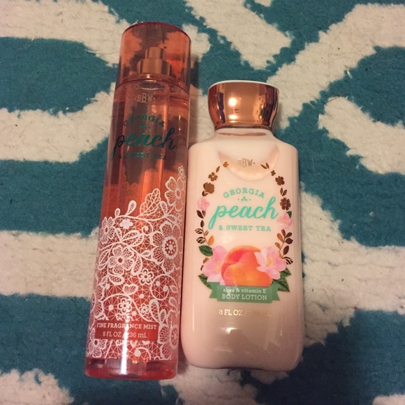 Bath and body works body spray and body lotion