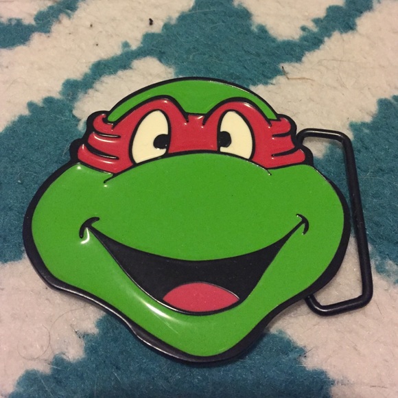 Ninja turtles belt buckle