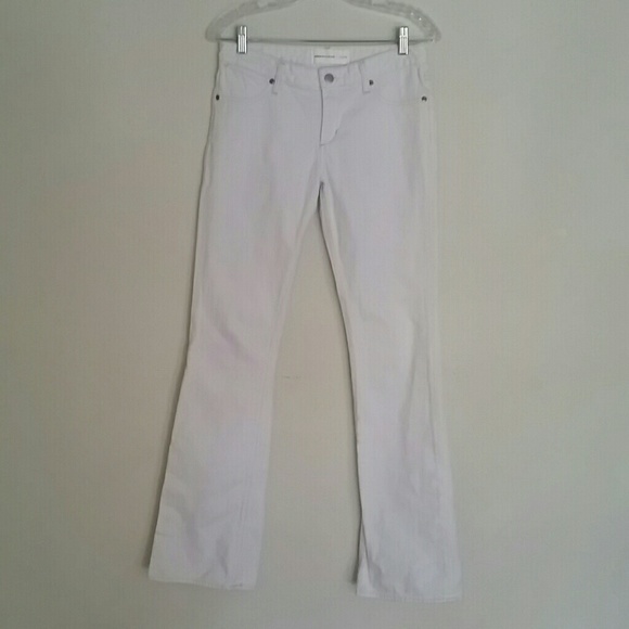 Paper Denim and Cloth White Bootcut Jeans