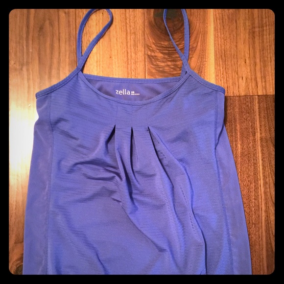 Periwinkle Zella Workout Top