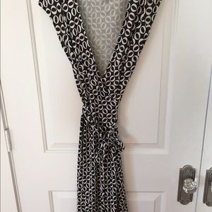 Diane Von Furstenberg printed wrap dress