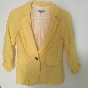 Charlotte Russe yellow blazer