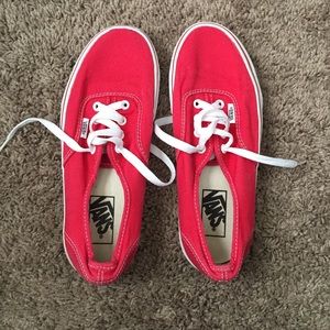 Red vans!