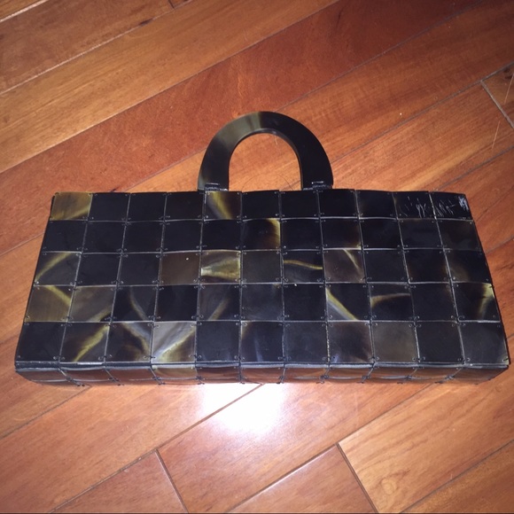 Tortoise Shell Clutch. - Picture 2 of 4