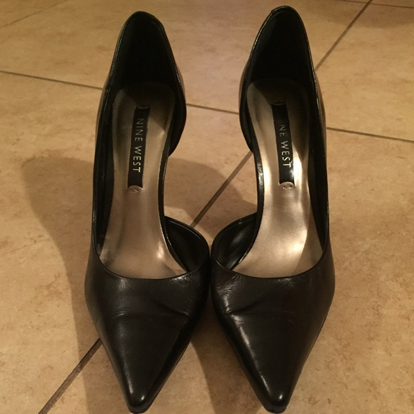 Nine West black heels
