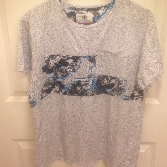 On the Byas floral pocket tee Men's