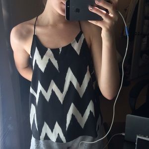 H&m flowy striped top