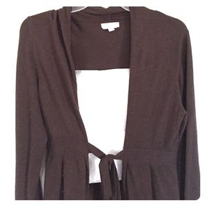Pea in the Pod Maternity Sweater Brown