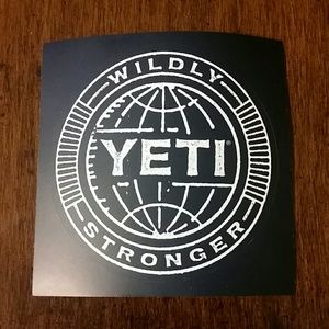 Yeti sticker