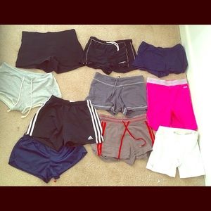 work out short shorts sale- deal for all 8!