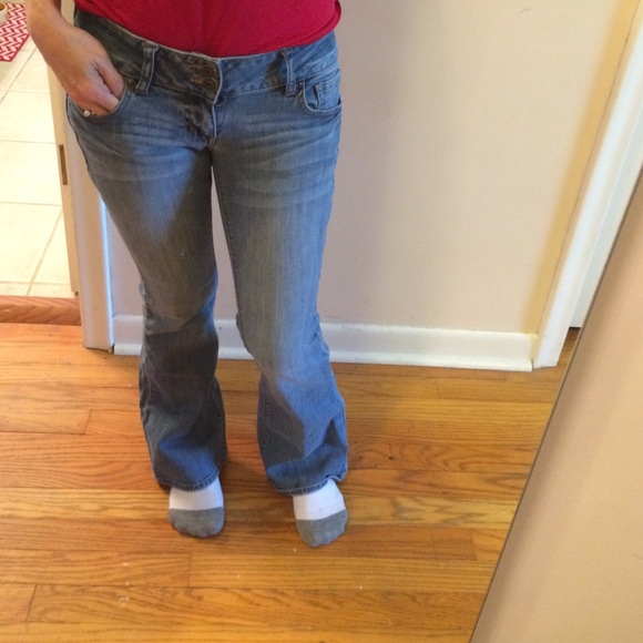 Charlotte Russe Denim - Charlotte Russe boot cut jeans 00S