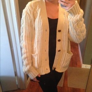 Cream Cardigan