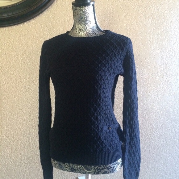 Navy blue sweater