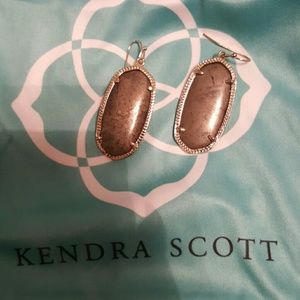 Sold Kendra Scott Pyrite Elle Earrings