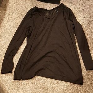 Black long sleeve shirt