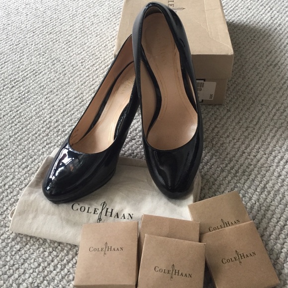Cole Haan Chelsea High Pump Size 6.5 Nike Air Sole